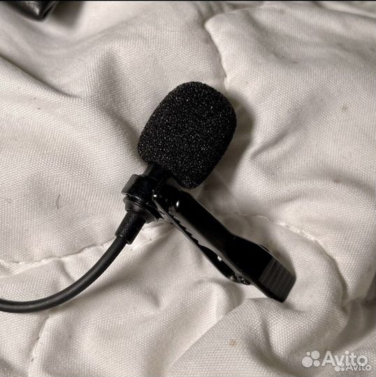 Микрофон петличный aux