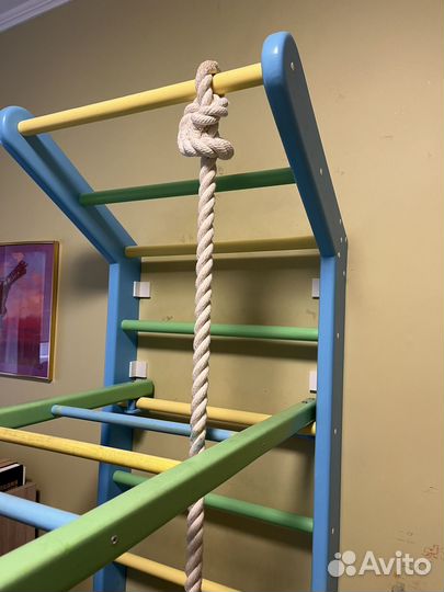Детская шведская стенка деревянная