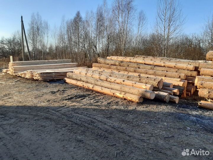 Доска обрезная, брус, паллетка от производителя