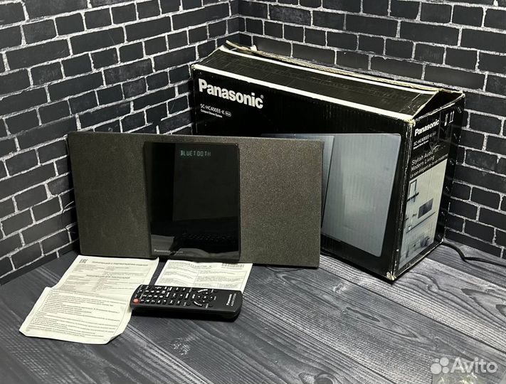 Аудиосистема panasonic sc-hc400ee-k