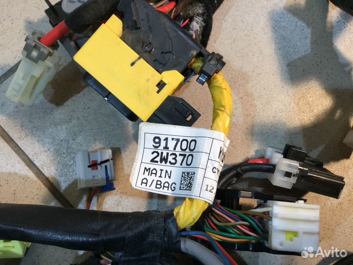 Проводка (коса) в торпедо Хендэ Санта Фе (DM)