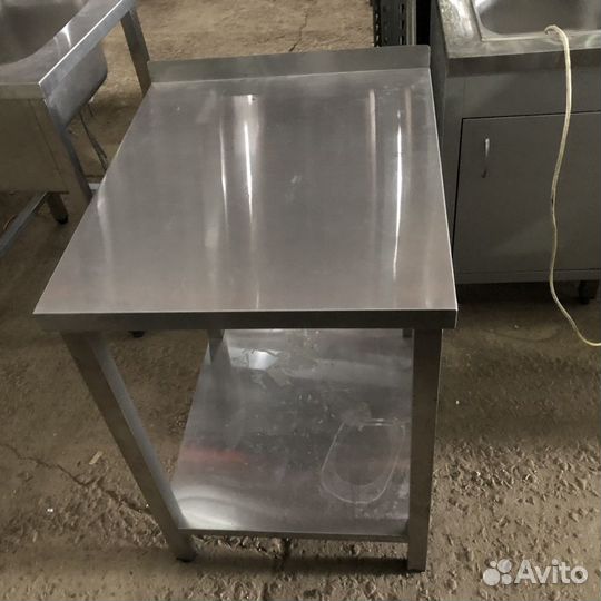 Стол производственный с бортом 60х70х85