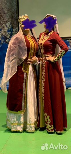 Чеченское национальное платье