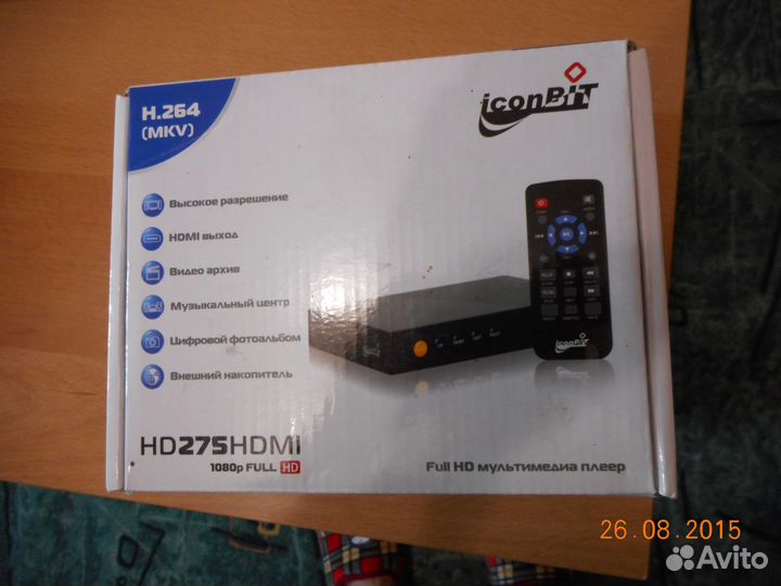 Видео-аудио плеер HD275hdmi