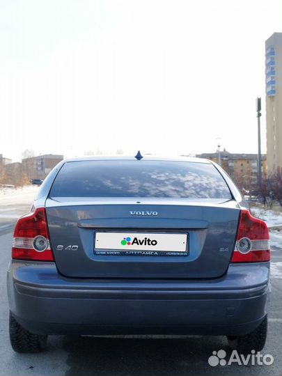 Volvo S40 2.4 AT, 2005, 187 700 км