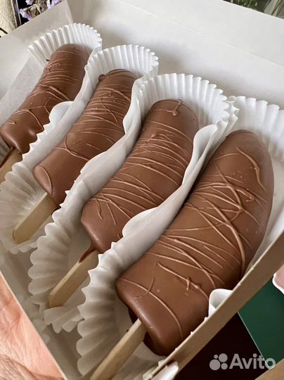 Бананы в молочном бельгийском шоколаде