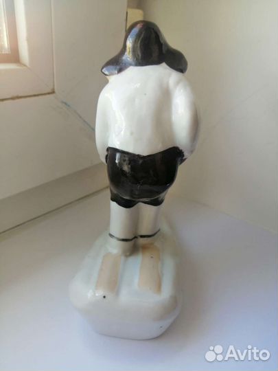 Статуэтка Лыжник Бронница Артель