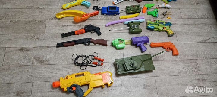 Nerf и игрушки