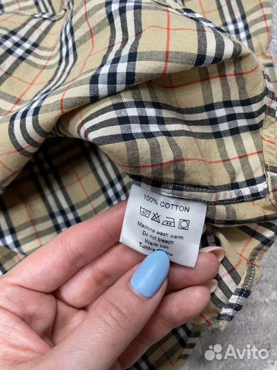 Burberry Shirt Nova Check Plated оригинал клетка