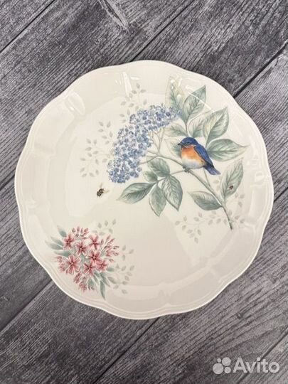 См. проф. Тарелка Butterfly Meadow Lenox
