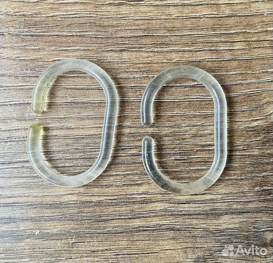 Кольца для шторы в ванную