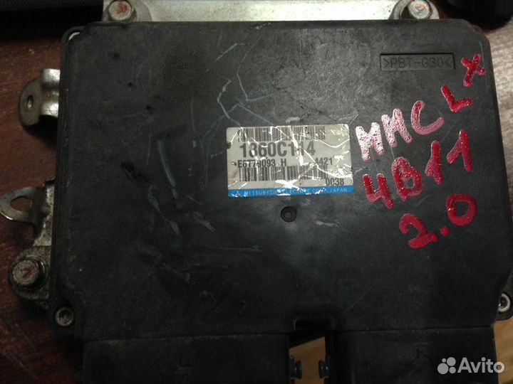 Эбу двигателя Mitsubishi 4b11