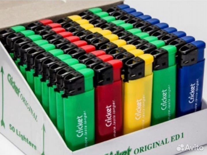 Зажигалки Cricket
