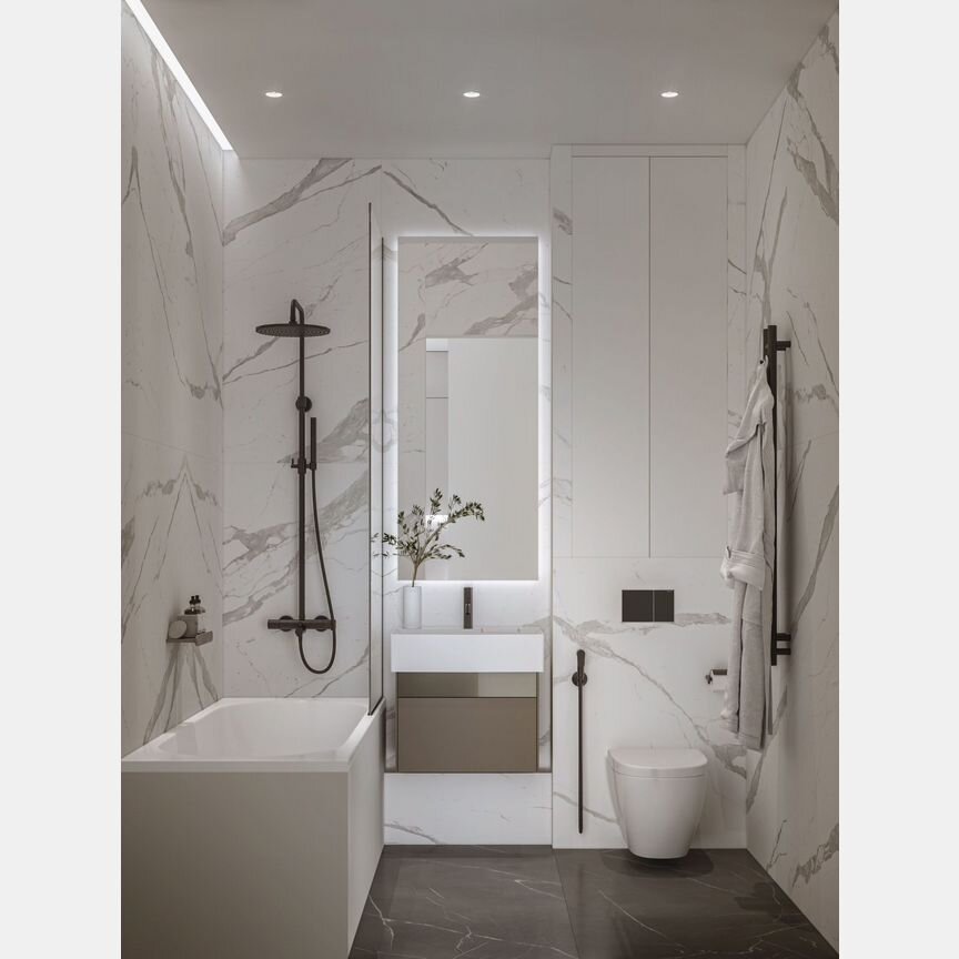 1-к. квартира, 51,7 м², 6/20 эт.