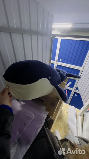 Мягкая игрушка кит