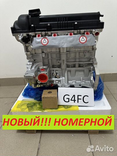 Двигатель G4FC 1.6 на Hyundai Solaris новый