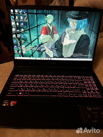 Игровой ноут MSI alpha15 b5eek-237XRU