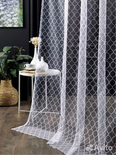 Тюль новая 5м