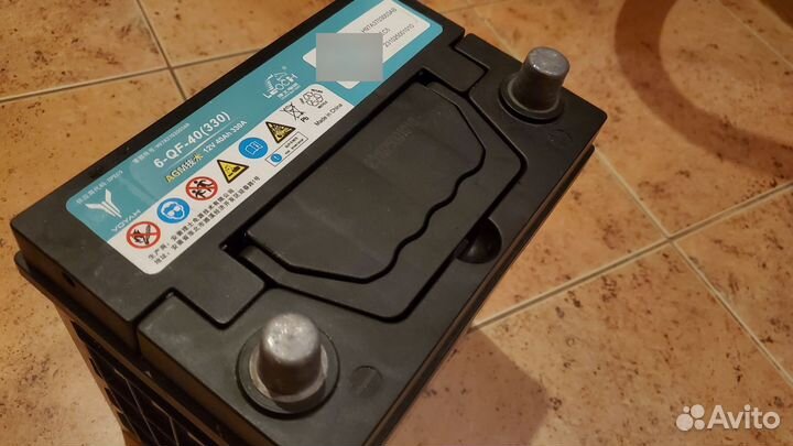 Акб 12 v 40Ah 330A