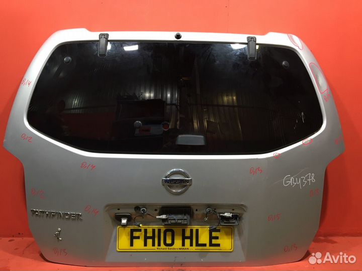 Дверь багажника Nissan Pathfinder R51 SUV YD25ddti