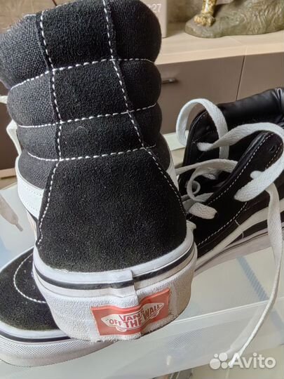 Кеды vans высокие