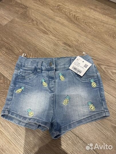 Шорты джинсовые на девочку
