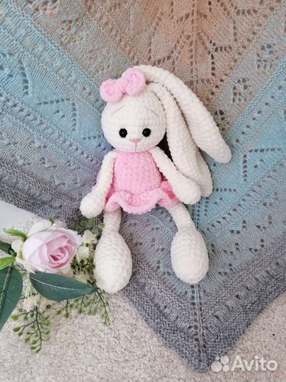 Зайка плюшевая игрушка