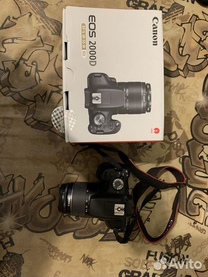 Canon EOS 2000D + EF-S 18-55 lll kit