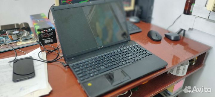 Ноутбук на запчасти Sony vaio PCG-71211V