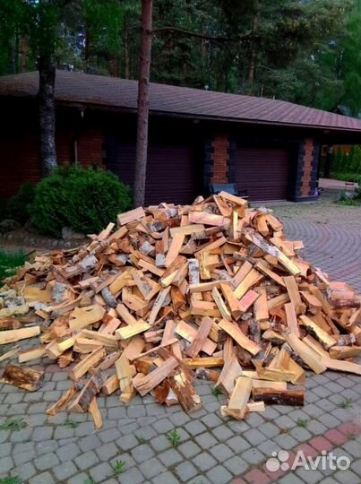 Дрова колотые Ольха