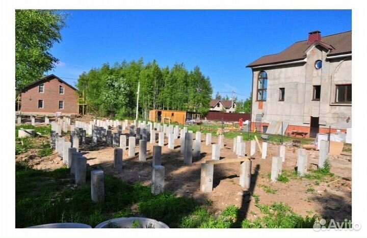 Сваи железобетонные (забивные)