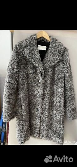 Шуба из эко меха, пальто Zara