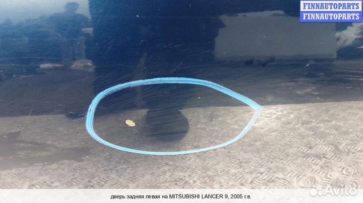Дверь зад/лево Mitsubishi Lancer IX, 2005 1.6 Бензин