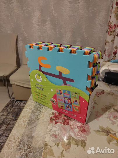 Детский коврик пазл