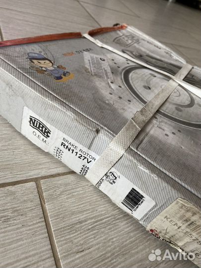 Тормозные диски Toyota Vitz,Yaris,Platz,Еcho