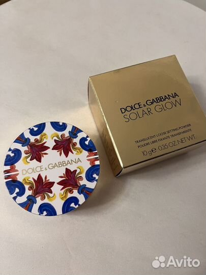 Пудра рассыпчатая dolce&gabbana