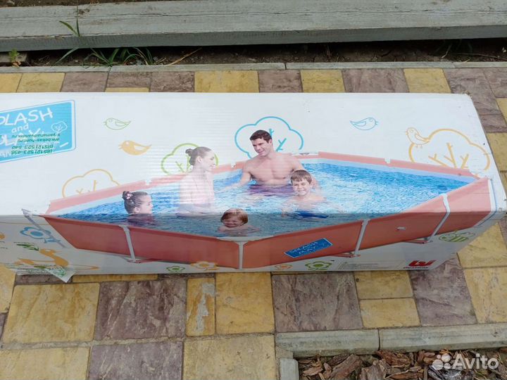 Бассейн каркасный