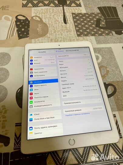 iPad Air 2 A1566 16 Gb без sim