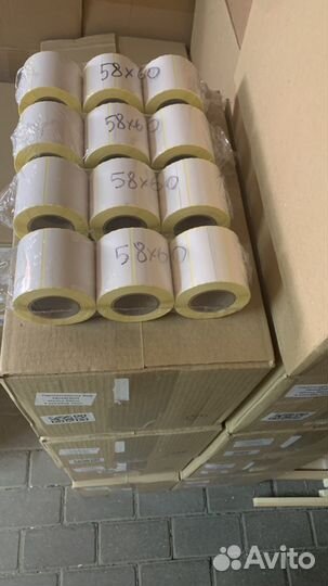 Термоэтикетки 58 60 эко