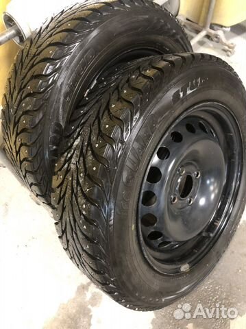 Пара 185/65/15 на штампах Renault Logan2, 4/100