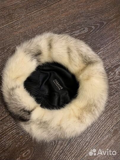 Берет женский норковый