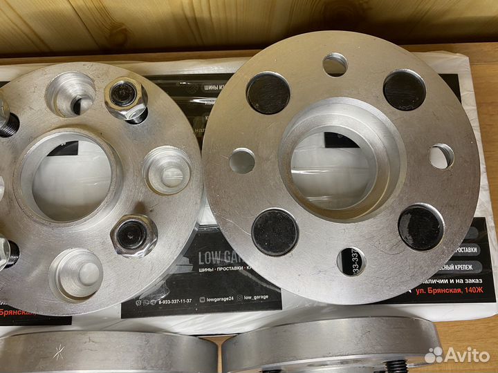 Проставки 4х100 20мм с крепежом. Новые