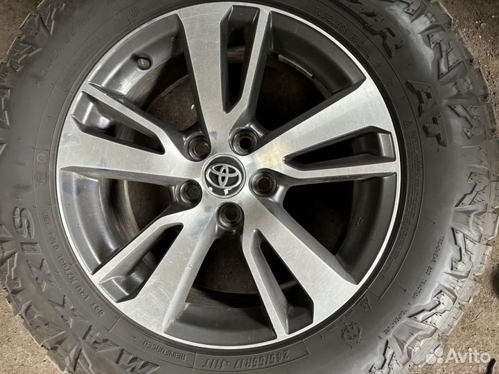 Колеса toyota rav 4 maxxis AT 811 razr