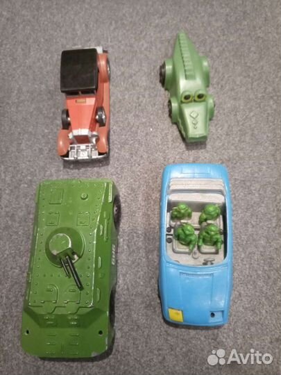 Машинки, гонки, танки времён СССР