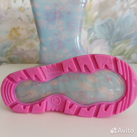 Резиновые сапожки, новые, 13,5 размер