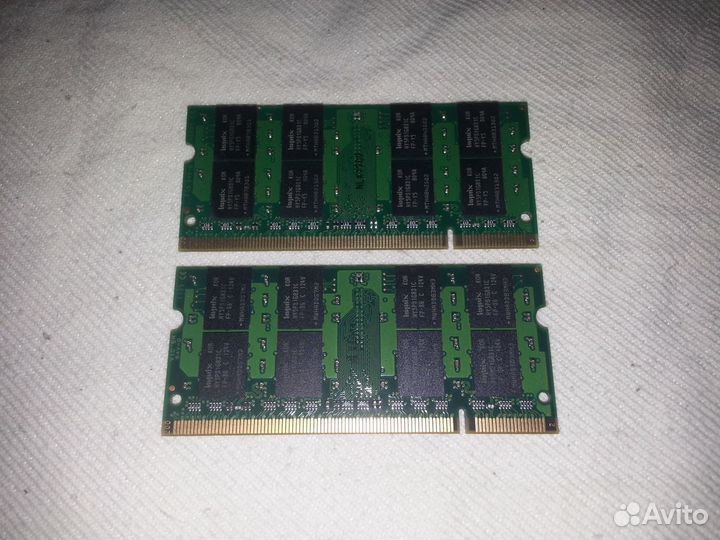 DDR2 2Gb 4Gb SO-dimm для ноутбука