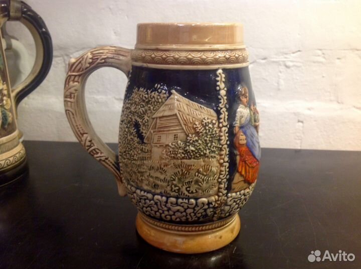 Антикварная пивная кружка 7