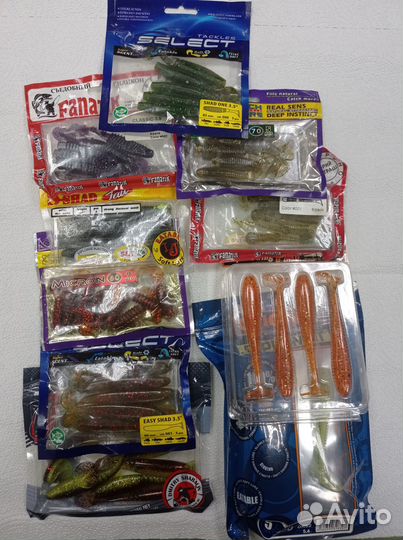 Набор силиконовых приманок