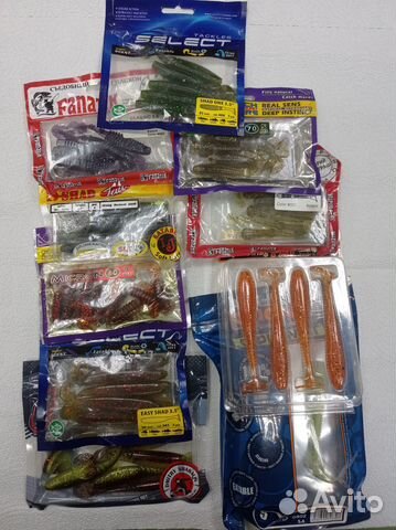 Набор силиконовых приманок
