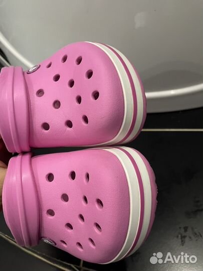 Сандалии детские для девочки Crocs 34-35 размер